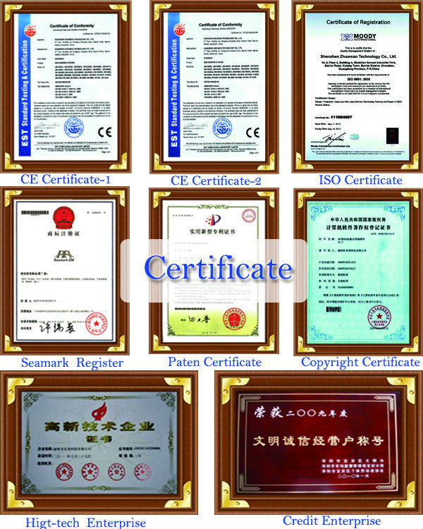 Zhuomao بغا محطة إعادة صياغة شهادة