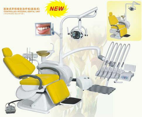 كرسي الأسنان المريض CE قابلة للطي وحدة Highhand الكهرباء الخيالة