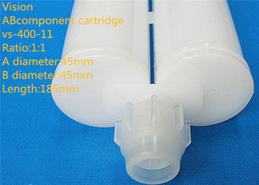 400ML 1: 1 AB الغراء خرطوشة السحب مكونات سيليكون فارغة خرطوشة لالايبوكسي الغراء