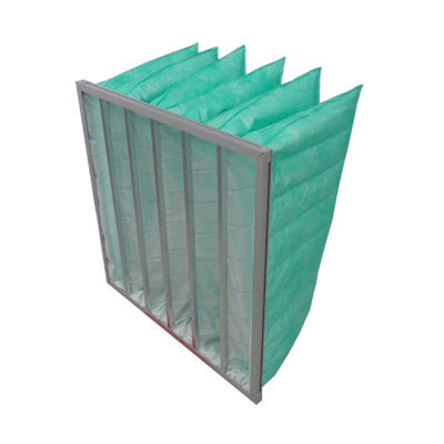 F5 - F8 حقيبة مرشح الإسكان والتهوية الاصطناعية فلتر الهواء 595x595x500MM - 6P