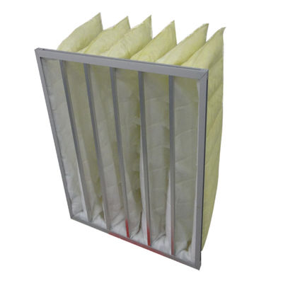 F5 - F8 حقيبة مرشح الإسكان والتهوية الاصطناعية فلتر الهواء 595x595x500MM - 6P