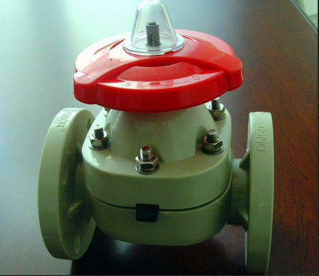 ارتفاع ضغط المعادن البلاستيك الحجاب الحاجز صمام PTFE / EPDM، التحكم بالهواء المضغوط