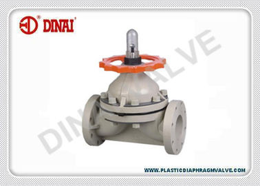 PTFE / EPDM PVC الحجاب الحاجز صمام للنفط والغاز الصناعية، دليل مشتغل