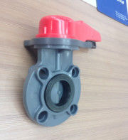 PVDF بلاستيكيّ فراشة صمام كهربائيّ مشغل عملية PN1.0Mpa ansi/ضجيج/JIS