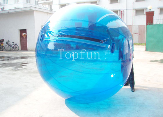 2M المستوردة زيبر نفخ المشي كرة الماء شفاف 1.0MM PVC / TPU
