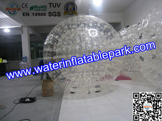 مضحك التجاري للاهتمام نفخ الأزرق الأرض زورب الكرة 3M X 2M