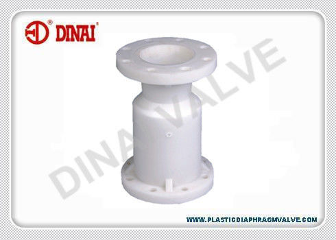 البلاستيك فحص الصمامات PVDF البلاستيك الكرة من نوع صمام H41F-10F، DN15-DN300